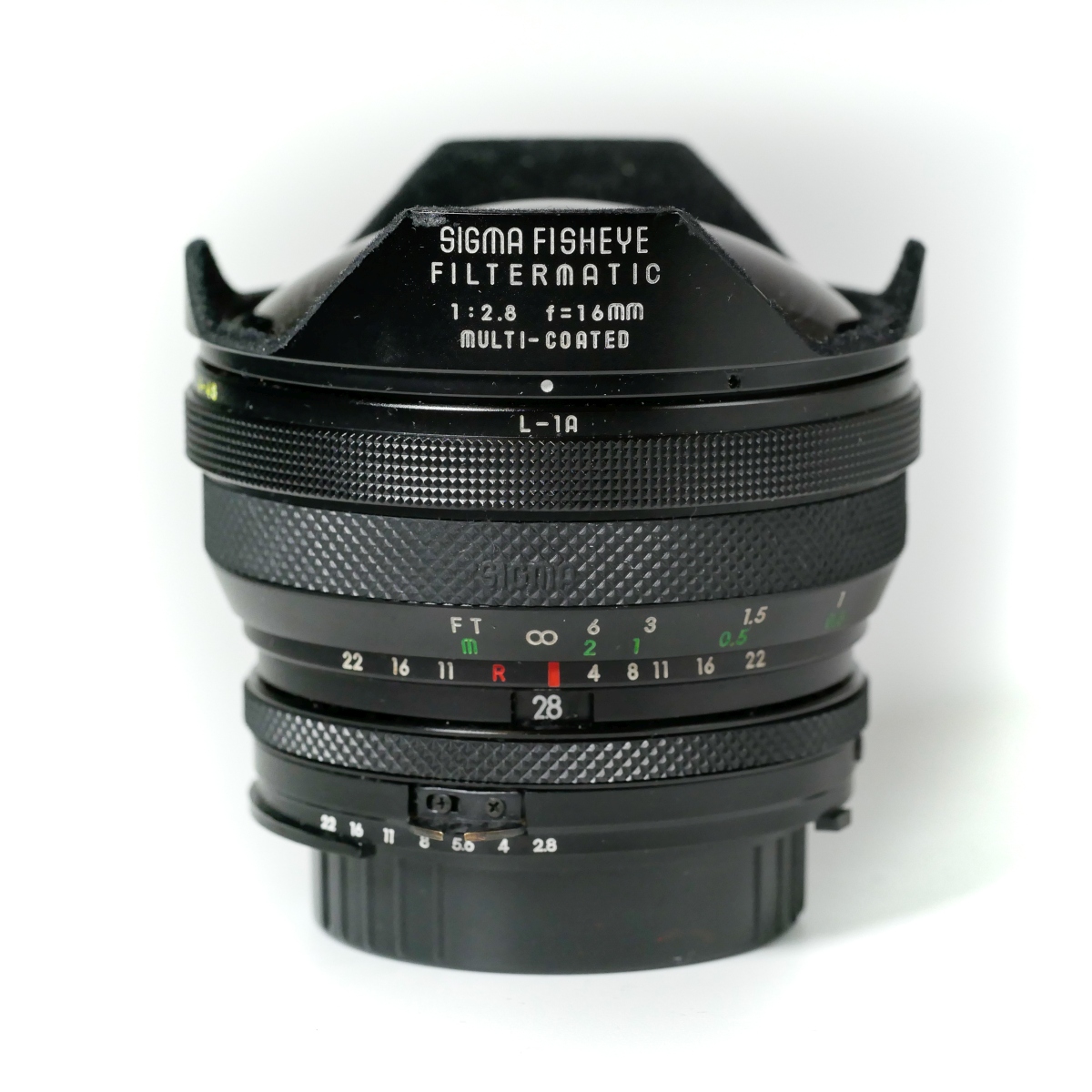SIGMA FISHEYE 16mm F2.8 CANON FD - レンズ(単焦点)